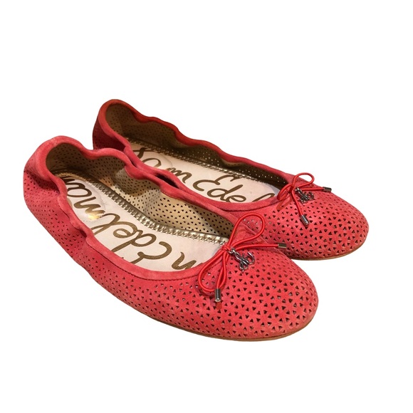 Sam Edelman Coral Suede Felicia Ballet Flats - Picture 1 of 7